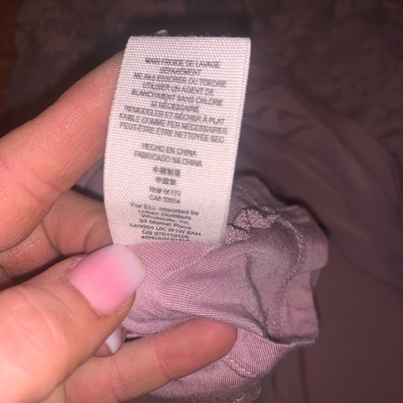 Free People Reign Over Me Dress Mauve Purple (Sx) - Picture 6 of 8